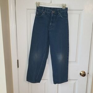 Relaxed Fit Blue Jeans With Adjustable Waist By Sonoma Life+Style Size: 10R